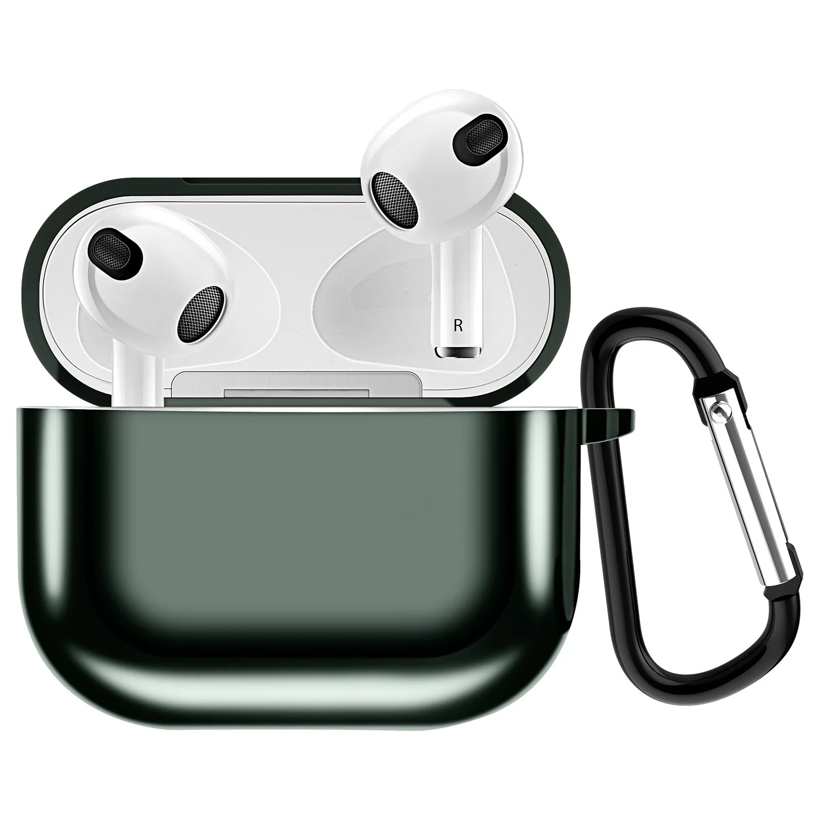 

Противоударный защитный чехол для гарнитуры airpods3, гарнитура из ТПУ, Bluetooth, чехол с покрытием 2021, совместим с Ipad