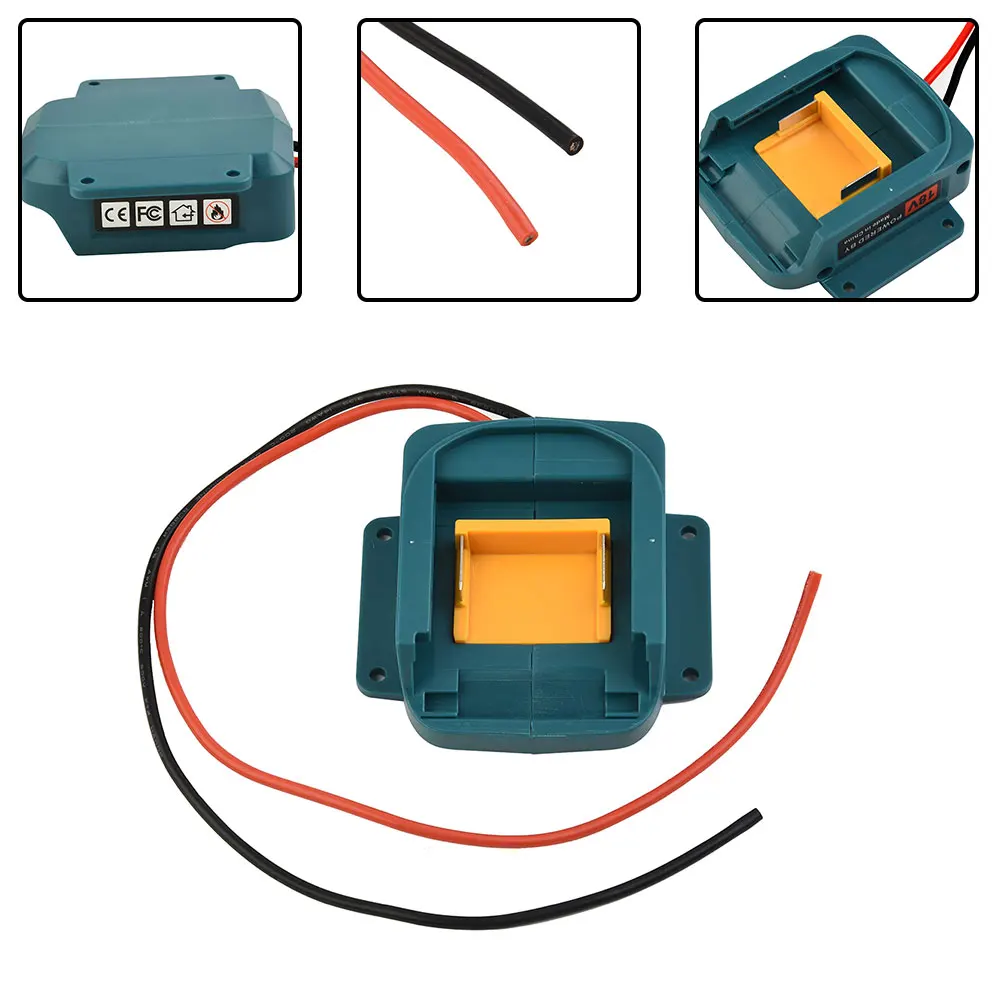 

Battery Adapter Converter For 18V Lithium-Ion Battery Dock Holder With Wires DIY Power Tool Accessories Kit