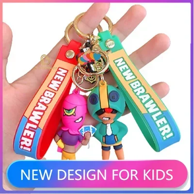 Лидер продаж 3D мультяшный брелок аксессуары Bibi Bull Hero школьный с подвеской