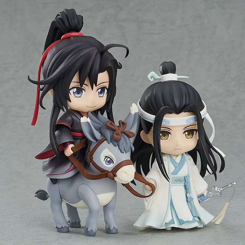 Фото В наличии оригинальная хорошая улыбка Nendoroid GSC 1068-DX Wei Wuxian GSC 1109-DX Lan Wangji Patriarch Ver аниме фигурка игрушки подарок №4
