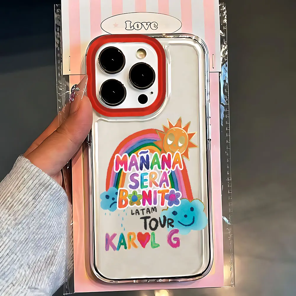 Модный прозрачный чехол Karol G Manana Bichota для телефона Xiaomi Mi 10 10T 11 11Lite 12Lite 12T 13 14 Poco F4 F5 X4