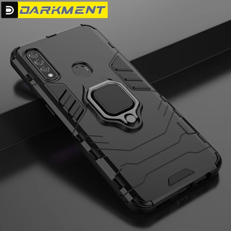 

Shockproof Ring Holder Case For OPPO A7x Pro A1k A11x A11s A31 A7 A8 A9 A9x Solid Color Cover for OPPO A5 A15 A35 A16 A16k A3s