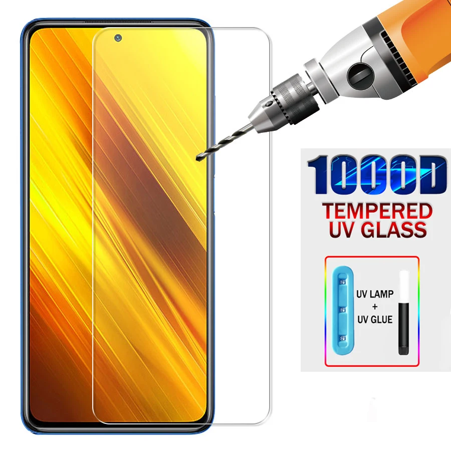 

For Google Pixel 7 6 Pro 7Pro 6Pro Screen Protector UV Liquid Glue Tempered Glass UV Protective Glass Film Google 5 5A 4A 5G 6A
