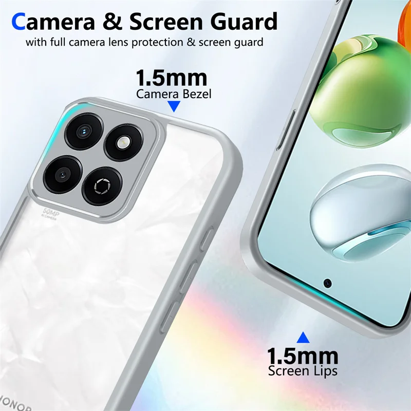 Фото Чехол Honor X8B 4G LLY LX1 LX2 LX3, противоударный бампер из ТПУ с прозрачной задней крышкой, чехол для телефона Honor X8B HonorX8B 4G №3
