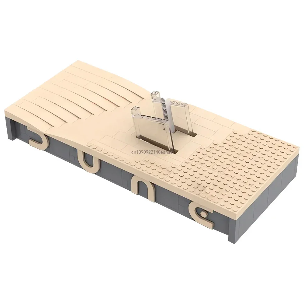 374 шт. Moc Ideas Dune Ornithopter Display Stand Строительные блоки для 10327 Набор строительных