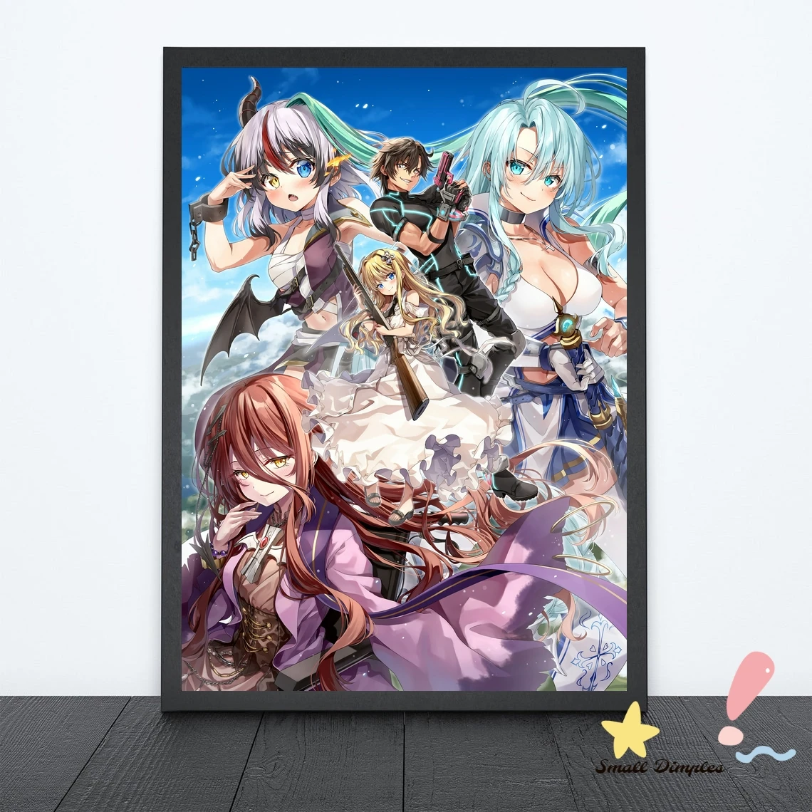 

Комбатанты будут отправлены! Аниме плакат холст Художественная печать Декор для дома настенная живопись (без рамки)