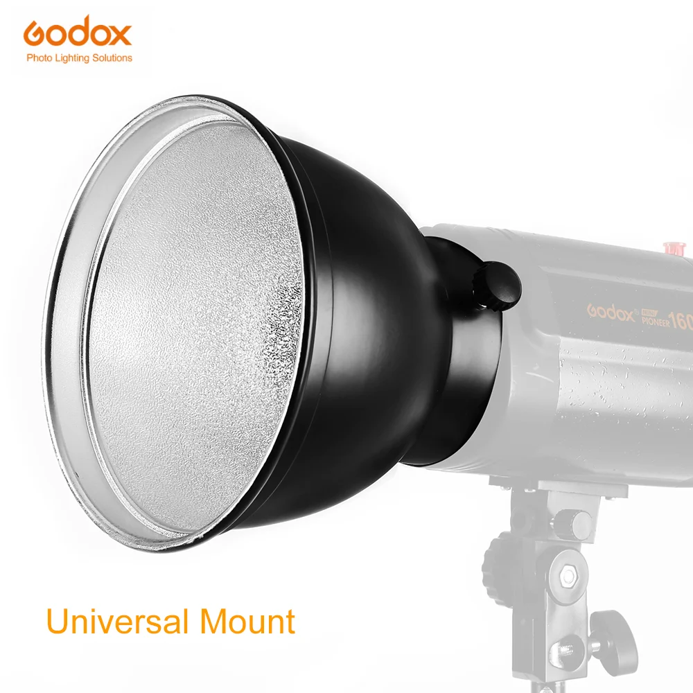 

180mm 7" Standard Reflector Universal Mount for Godox K-180A K-150A 300SDI 250SDI E250 E300 Studio Strobe Photo Flash Light