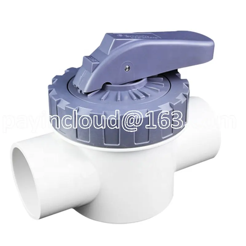 

Hot New Product Plastic PVC Ball Valve Transparent Check Valve 2-way (1 1/2"), 2" Electric Actuator PVC Shunt Valve