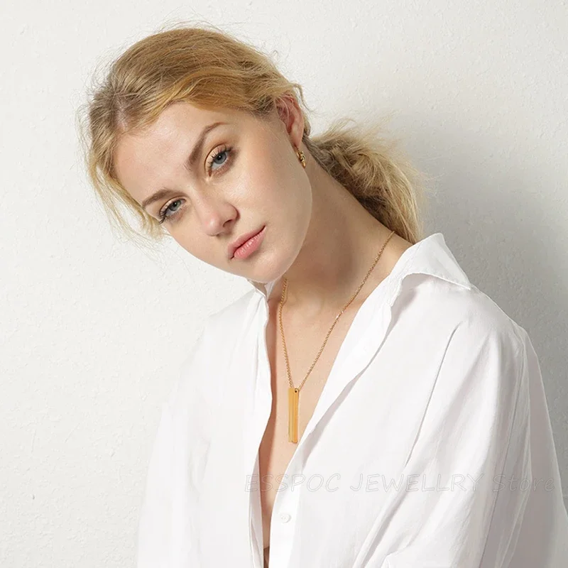 Вертикальная подвеска с гравировкой для лучших друзей