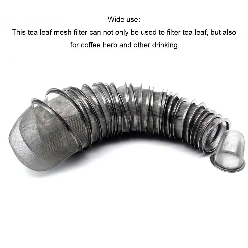 

Coffee Tea Loose Leaf Insert Strainer Mesh Filter Infuser Teapot Strainers Filtering Tool Home Living Room Type 1