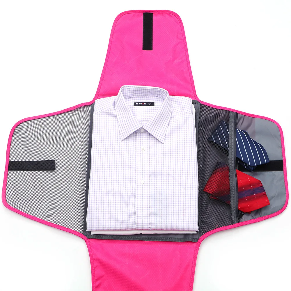 Travel Clothes Folding Storage Bags Lightweight Portable Shirt Organizer Clothes Tidy Bags Wardrobe Suitcase Pouch Traveling Bag