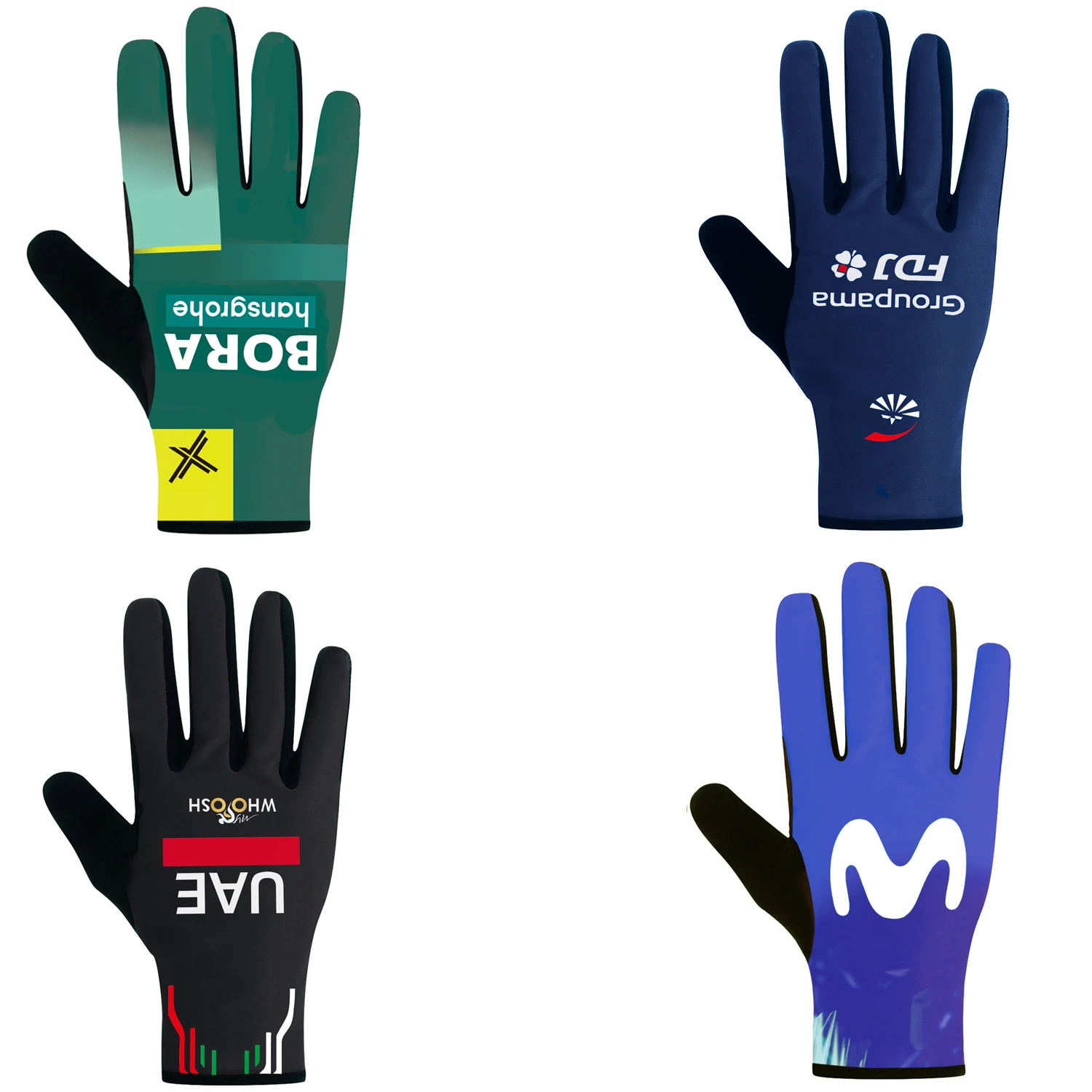 Уличные зимние велосипедные перчатки из ОАЭ 2025 противоскользящие BORAFULTeam MTB для