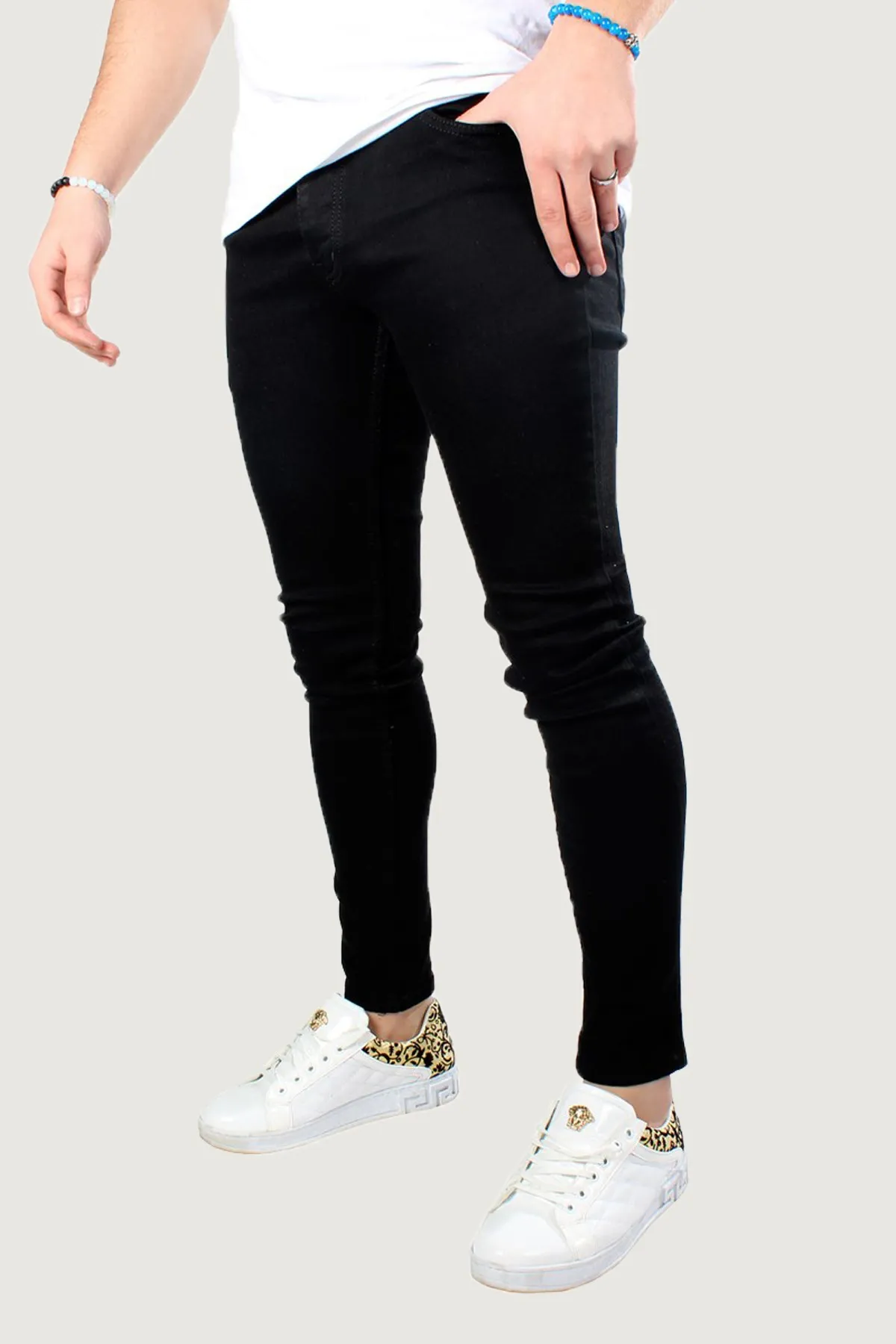 

Male Jeans Pants Lycra 9K-2100318-002-1 Black