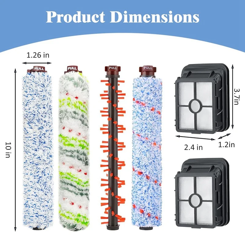 Запчасти и фильтр для пылесоса Bissell Crosswave 2328 1785 2306 3888A