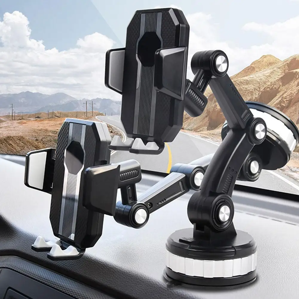 

Multifunctional Car Phone Holder Car Windshield Dashboard Suction Cup Adjustable Stand Gravity Car Phone Holder