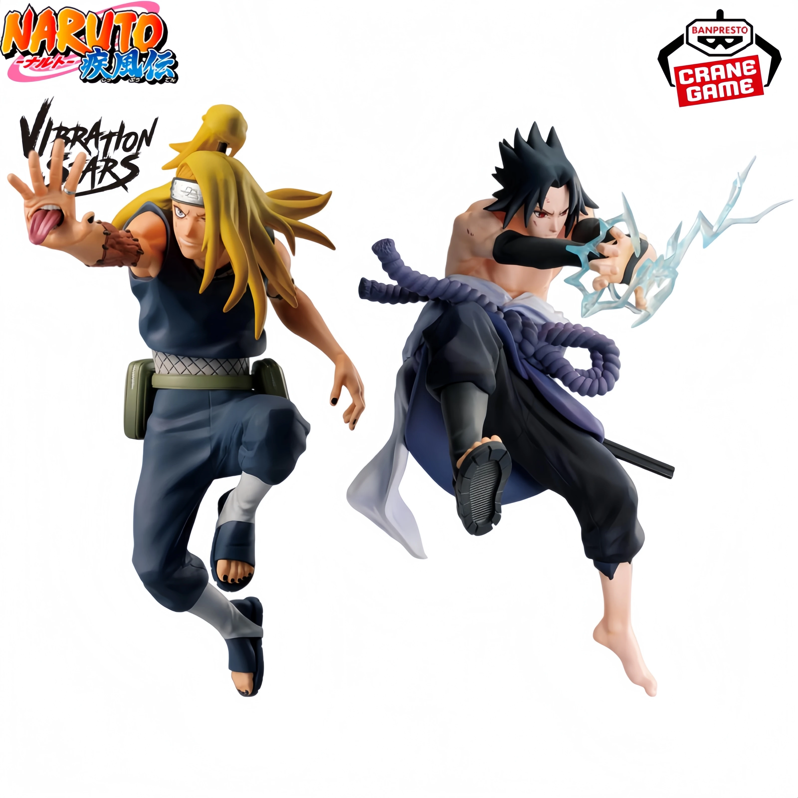 Фото Коллекционная модель-фигурка Bandai Banpresto VIBRATION STARS: Наруто Шиппуден — Дейдара и Учиха Саске (наградной набор) — В наличии №5