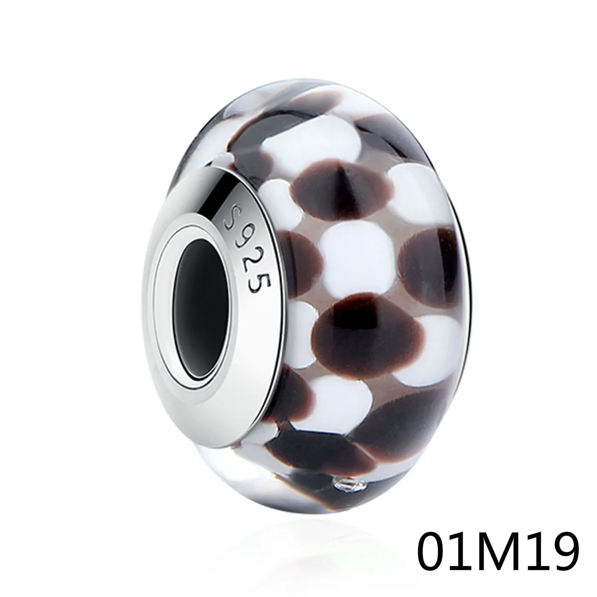 

2020 Christmas Collections Customized New Luxury 100% 925 Sterling Silver glass beads Fit for Women charms bracelet SmartBuy