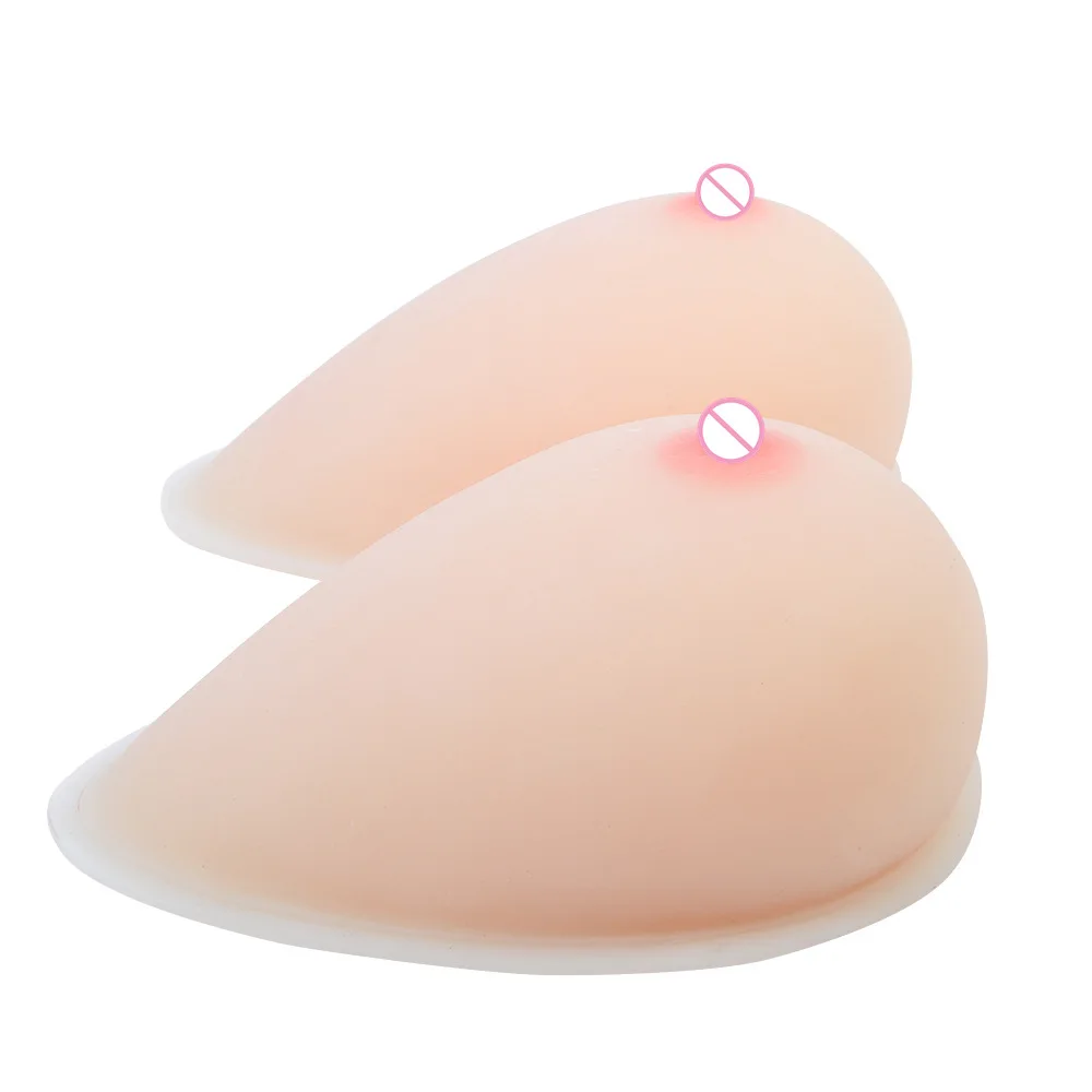 Skin Drop-shaped Silicone Breast Chest Lift Simulation Fake Breasts Breast Enhancement Crossdresser Cosplay Props