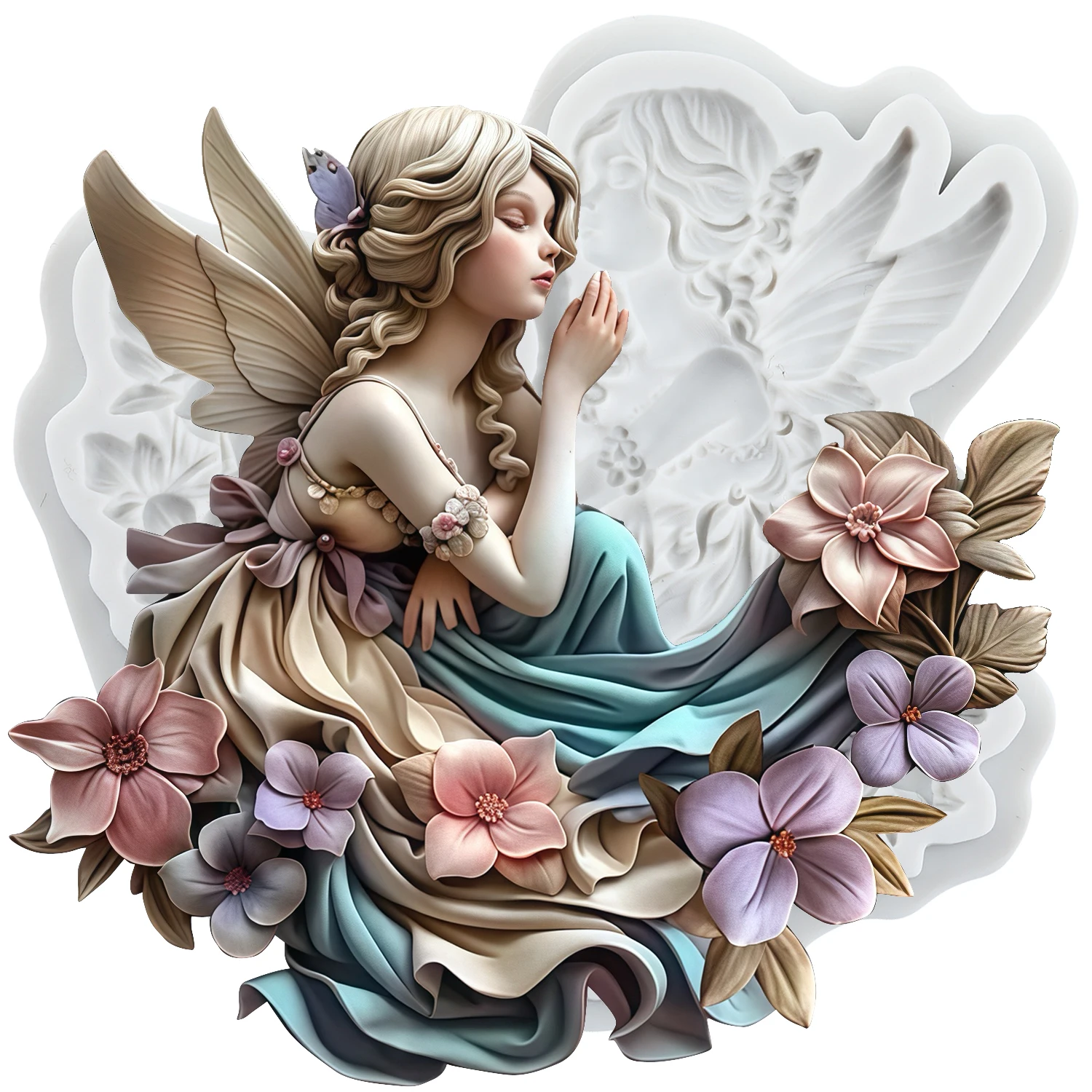 

Силиконовые формы для торта Mujiang Flower Fairy