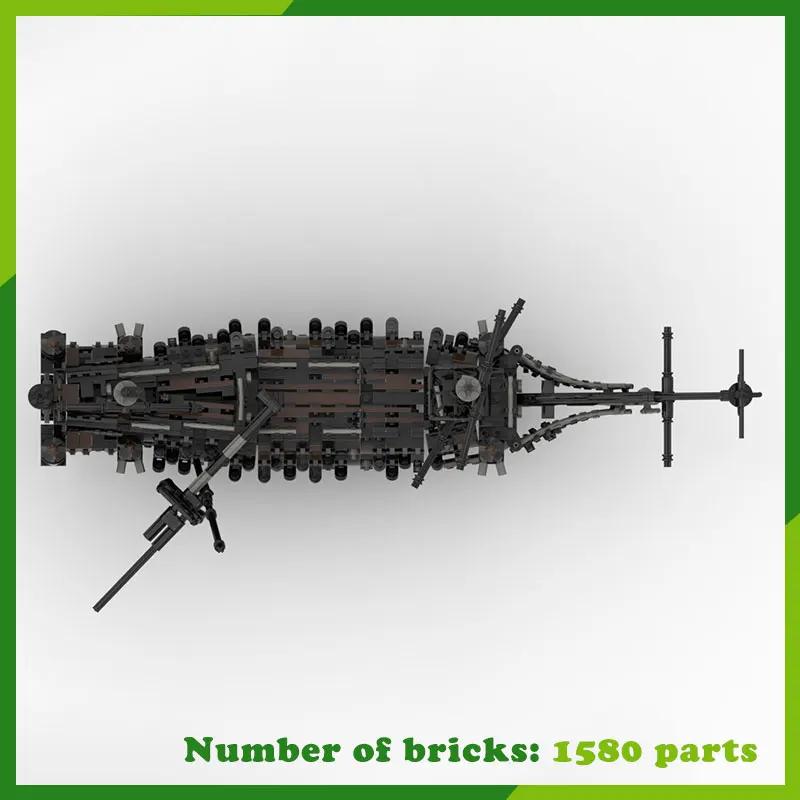Строительные блоки MOC модель корабля линкор военный корабль фригат крейсер лодка