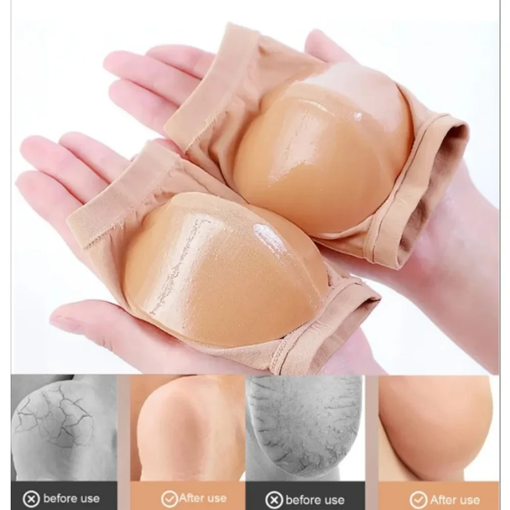 1 пара силиконовые колпачки для обуви против трещин