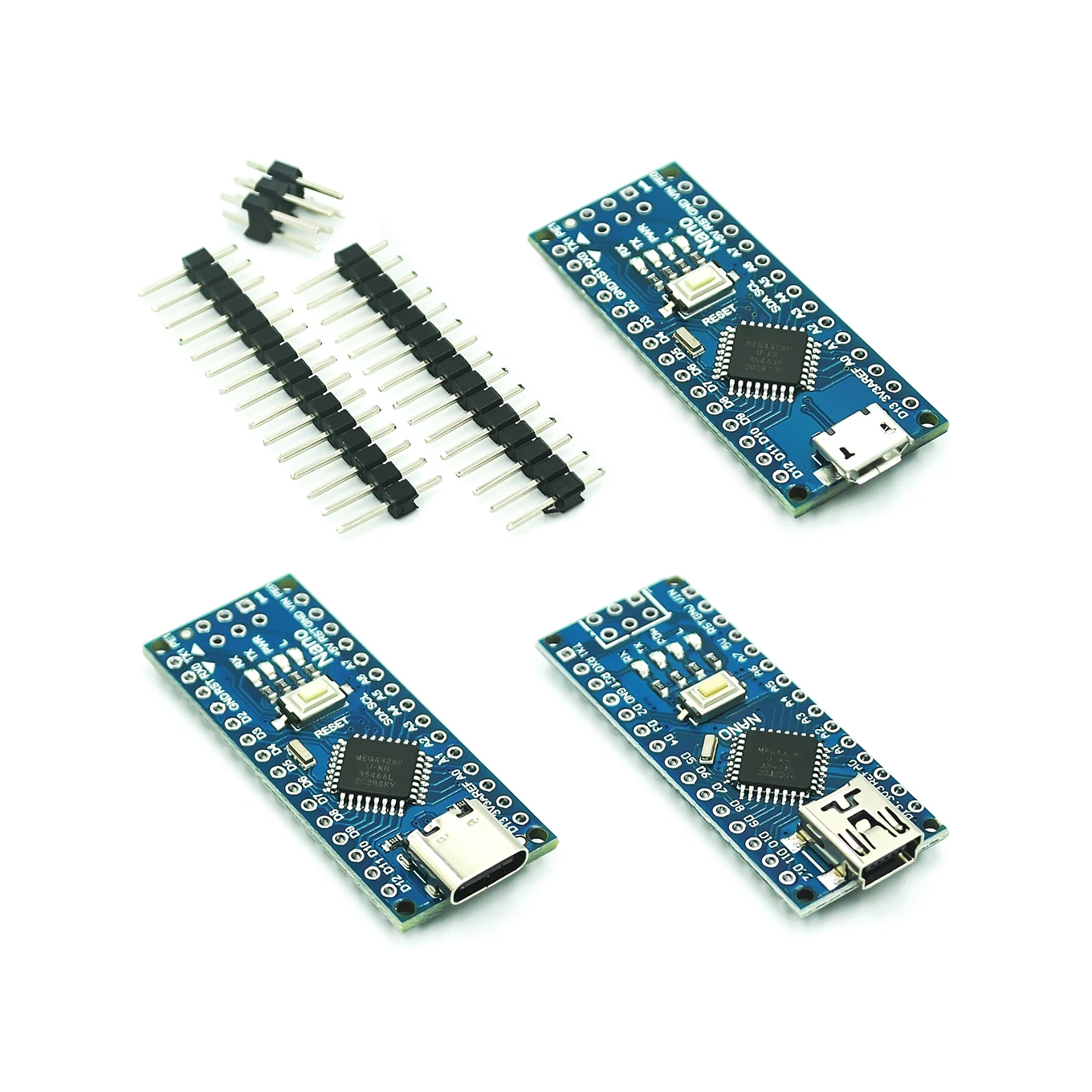 

MINI USB Nano V3.0 ATmega328P CH340G FT232RL 5V 16M Micro-controller Board PCB Development Board For Arduino