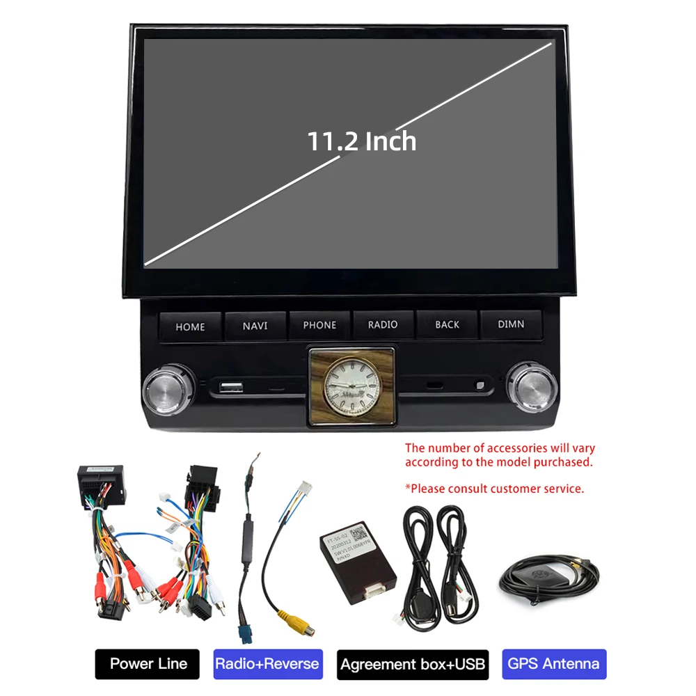 Car Multimedia Player 11.2" Carplay Android 10 GPS WiFi Stereo Radio For Toyota Land Cruiser 70 75 76 LC70 LC75 LC76 2007-2021 images - 6