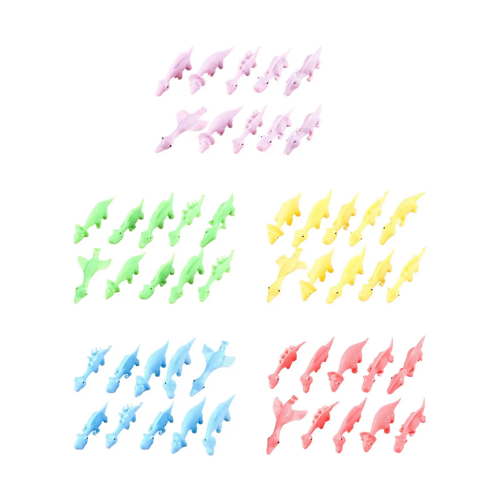 10 шт. рогатки для пальцев динозавров летающие игры женских сувениров