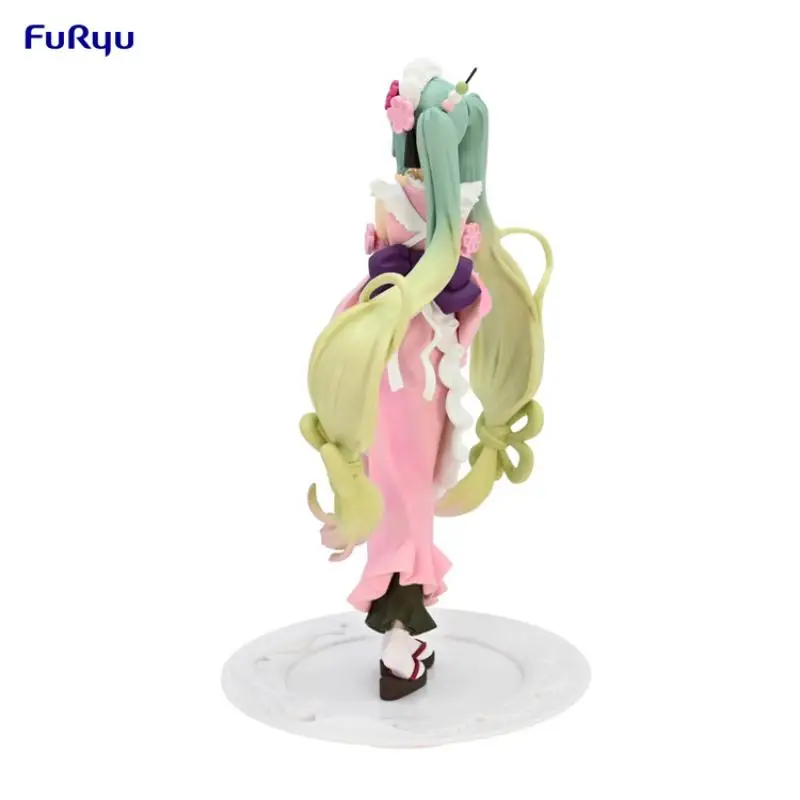 Оригинальный FuRyu Infinite Charm Hatsune Miku Matcha мороженое цвет вишни ПВХ аниме-фигурка