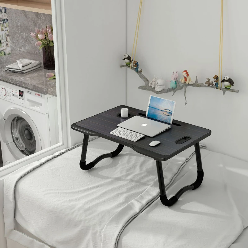 

Маленький стол для обучения чтению, складной стол, стол для кровати, стол для ноутбука, обеденный стол, ленивый складной маленький стол, стол...