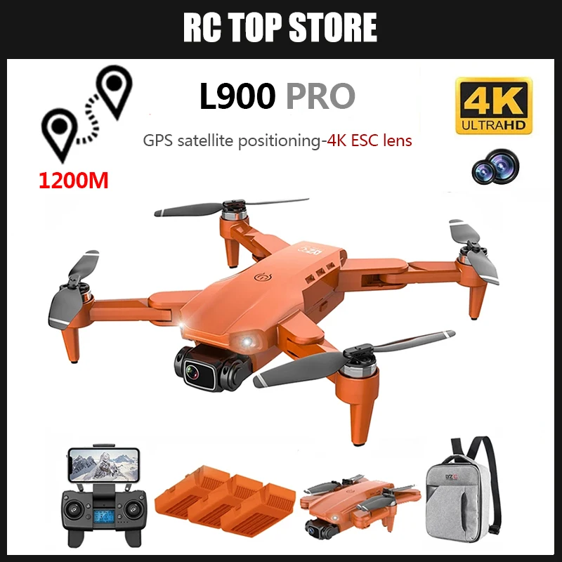 

Дрон L900 Pro, профессиональный, с Wi-Fi, GPS, двойной камерой 4K