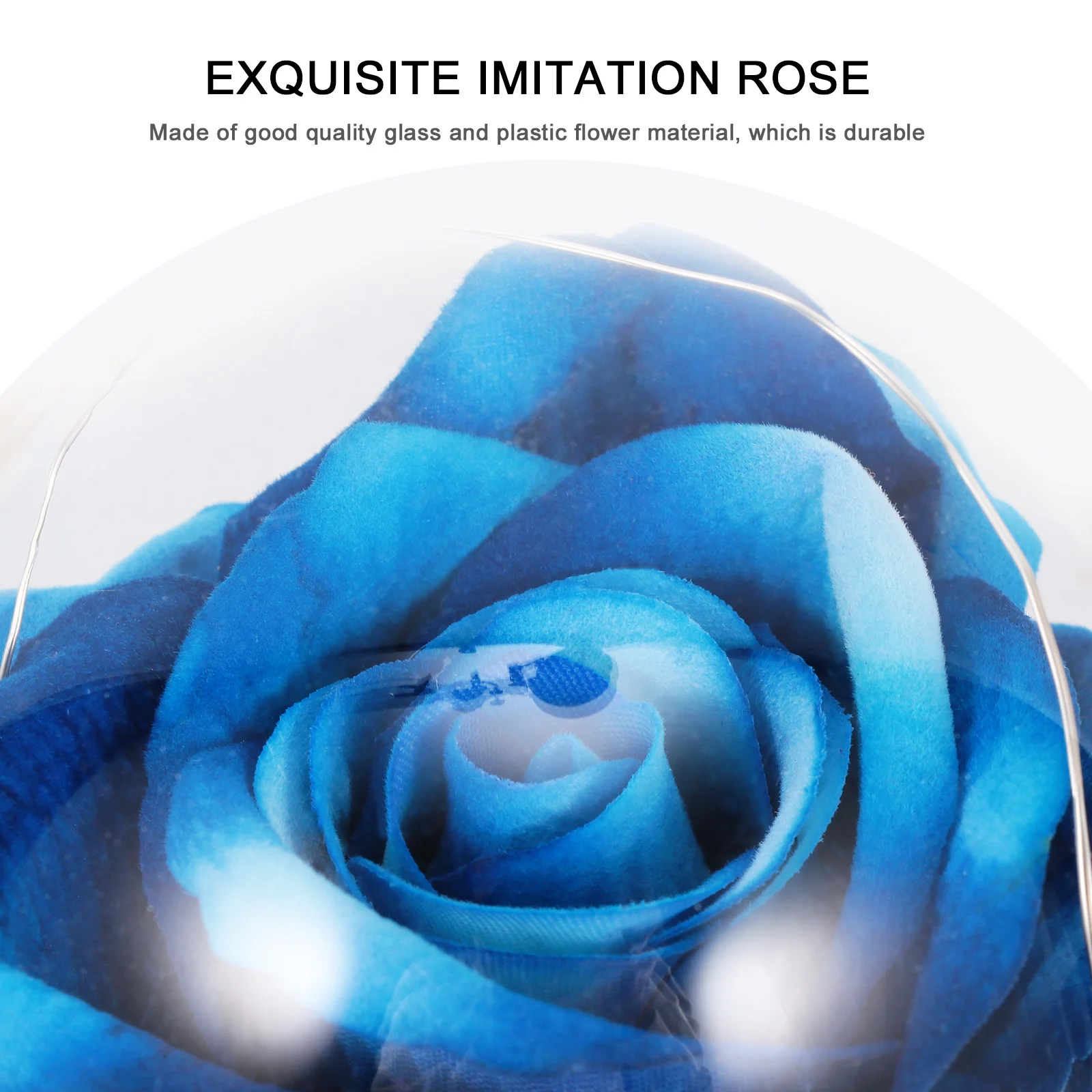 

Rose Flower Lamp Artificial Light Domeflowers Thebeauty Gift Eternalimmortal Giftsred Her Birthday Grandma Table Enchanted Lady