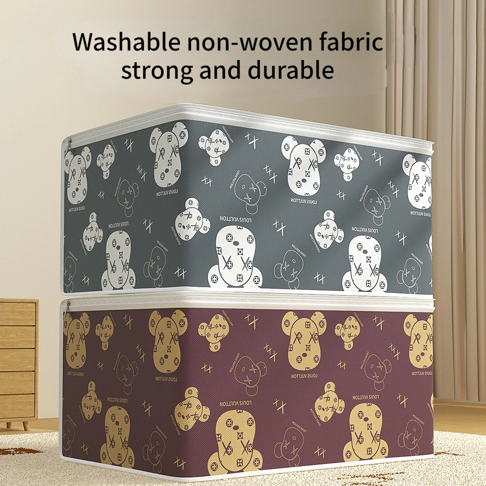 

Quilt Clothing Storage Bag Household Sweater Quilt Organizer Thickened Moving Packaging Bag Waterproof Storage Accessories