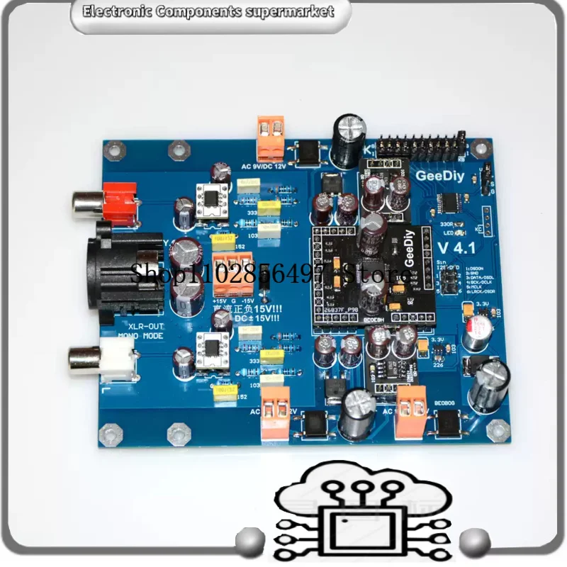 Фото AK4493SEQ I2S/DSD ЦАП декодирование I2S/DSD 32 бит 768K DSD512 моно параллельное соединение заменяет AK4497 №3