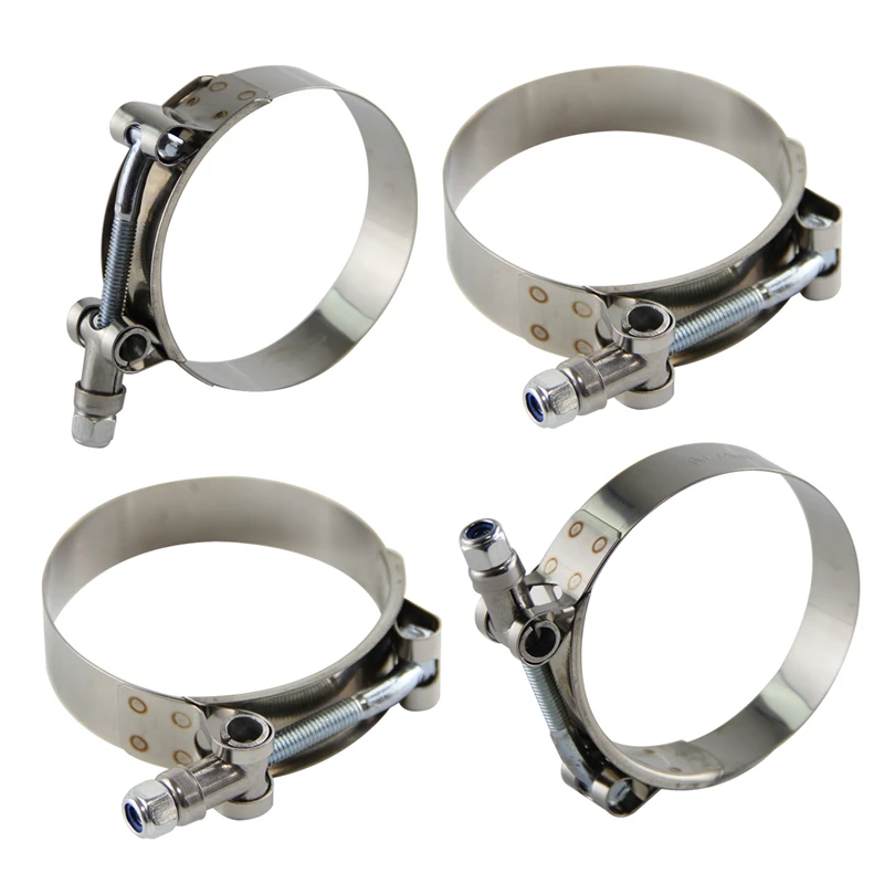 Т-образные болты 304 зажимы из нержавеющей стали x 4 шт. для шланга с наружным