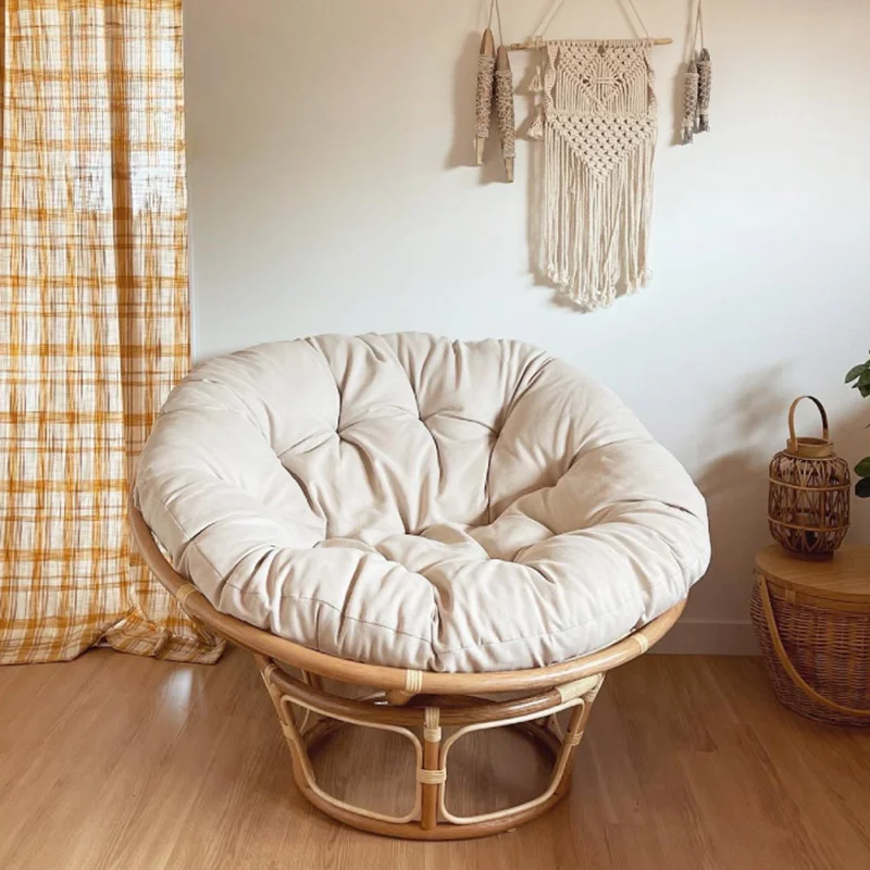 

Кресло из ротанга для одного человека, для отдыха на балконе, радар-стул B & B