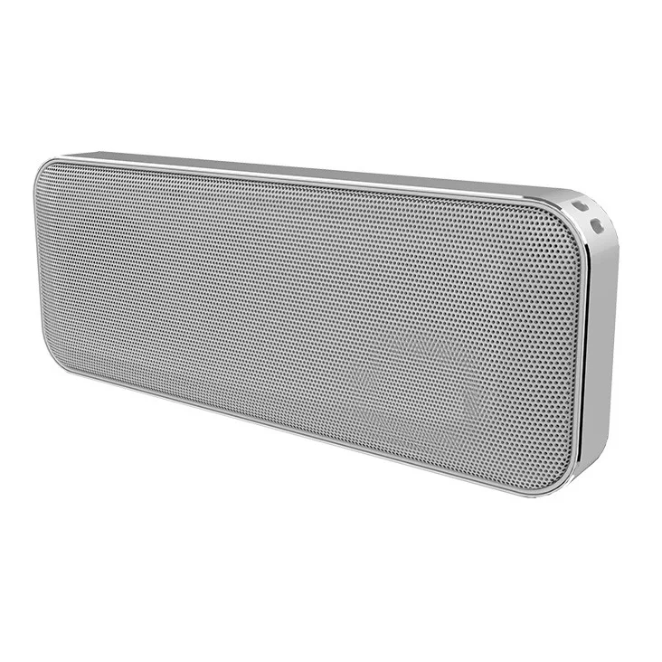 

20220085FGDG Bluetooth speaker Wireless speaker square dual speaker mini pocket portable metal slim refined Bluetoot