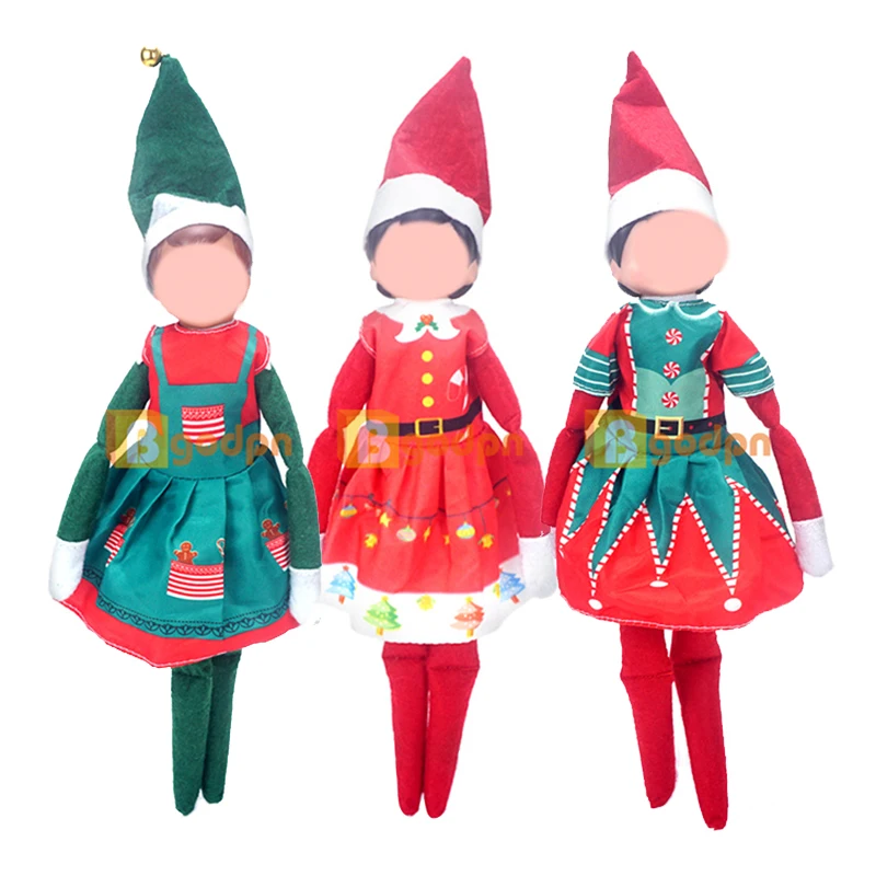 Dollhouse Miniature14 Inch American Boy And Girl Elf Doll Costume Swimsuit Beach Series Paula Queen Clothes Costume