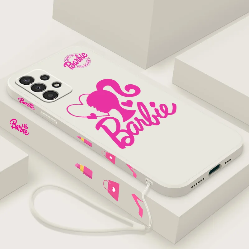 Модный чехол для телефона девочек B-Barbie D-Doll Samsung A 02 03 13 14 22 23 24 32 33 34 52 53 54 72 73 Lite с