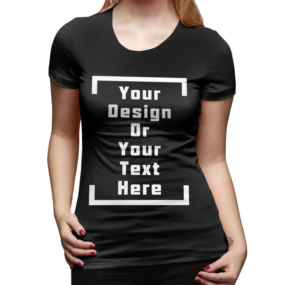 

Promo Add Your Own Design Print Your The Text Picture Here T-shirt Classic Humor Graphic Custom made Tees Tops European Size