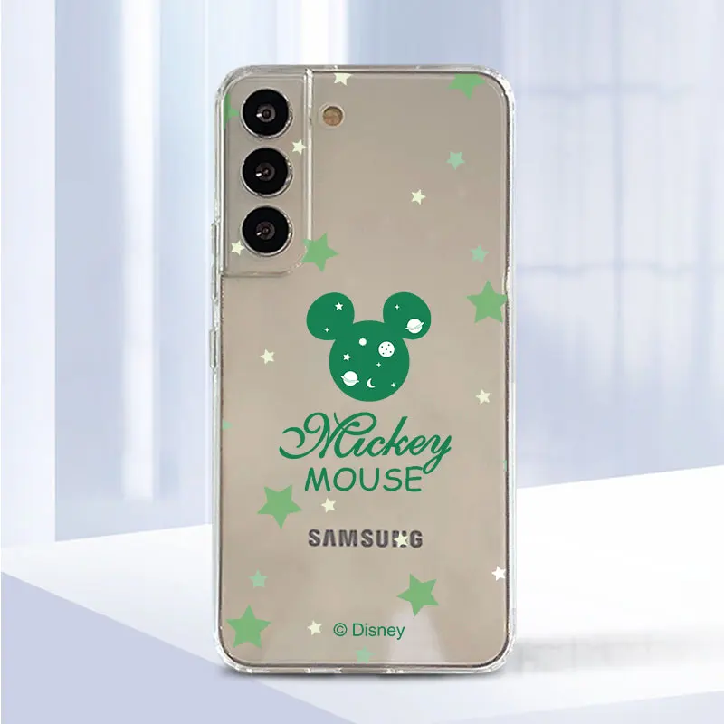 Фото Мультяшный прозрачный чехол Mkckey для Samsung Galaxy S23 S22 S20 FE S21 S10 S9 Plus Note 20 Ultra 10 Lite, мягкий чехол для телефона из ТПУ №5