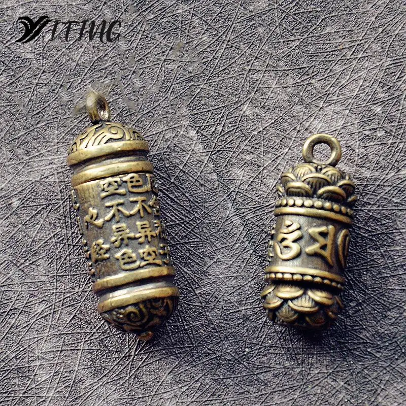 Подвески на удачу из латуни в винтажном стиле брелоки кожаные сумки ремешки