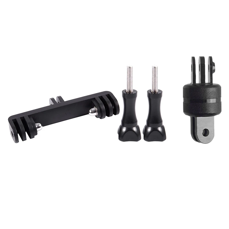 

HFES Double Dual Sport Camera Holder Handle Grip Monopod Mount For Gopro Hero 2 3 4 & 360 Degree Rotating Swivel Pivot Arm Mount