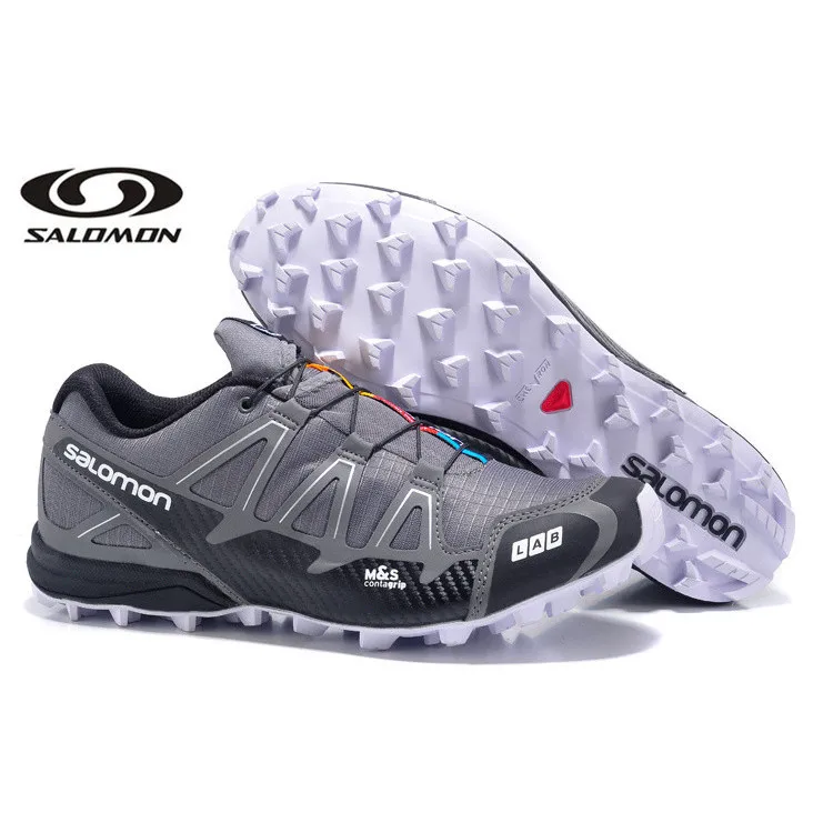 Free Shipping  Air hot sale 90 Mesh  87 Salomon Speed Cross 3 CS Outdoor Shoes  Breathable Man Athletics Male Running Shoes