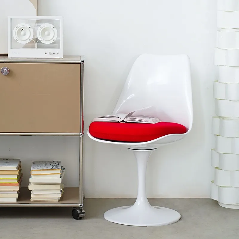 Стул обеденный в скандинавском стиле «тюльпан», вращающийся на 360 ...