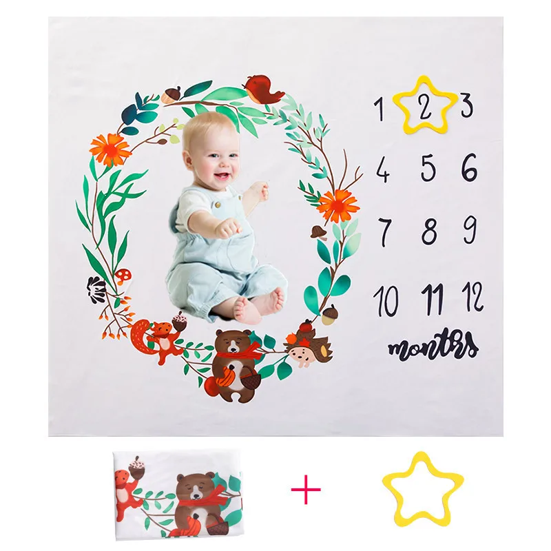 Коврик для фотосессии новорожденных