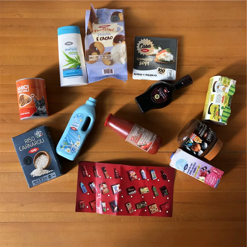 20 шт./лот оригинальный итальянский реалистичный пищевой развивающий напиток