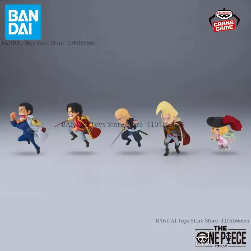 Фото Оригинальная фигурка Bandai Banpresto WCF God Valley Incident vol.1: Гарп, Стусси, Гарлинг, Рэйли, Роджер. Аниме-фигурка, статуэтка, игрушка. №3