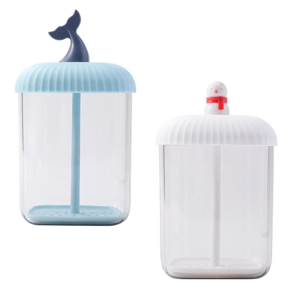 

2pcs Manual Face Cleanser Foams Makers Face Wash Foaming Bottles Bubbler Bottles