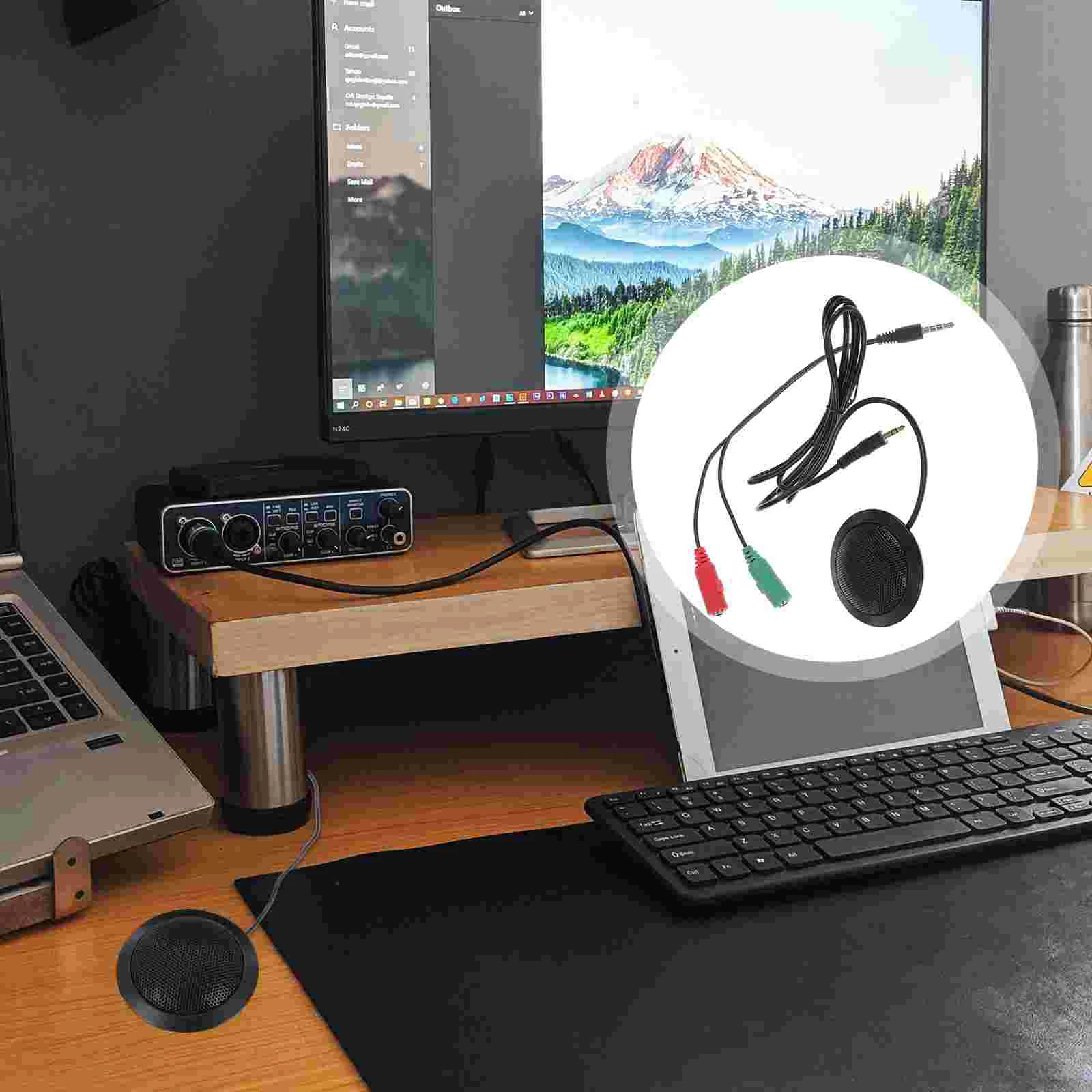 

3.5mm Practical Conference Microphone Desktop Microphone Conference Room Microphone Pc Microphone Microphone